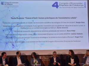 Esther Galindo  (DIOPMA) participa en el 4.º Congreso de Economía y Empresa destacando los retos del sistema de innovación y el valor de las alianzas sostenibles entre universidad y empresa