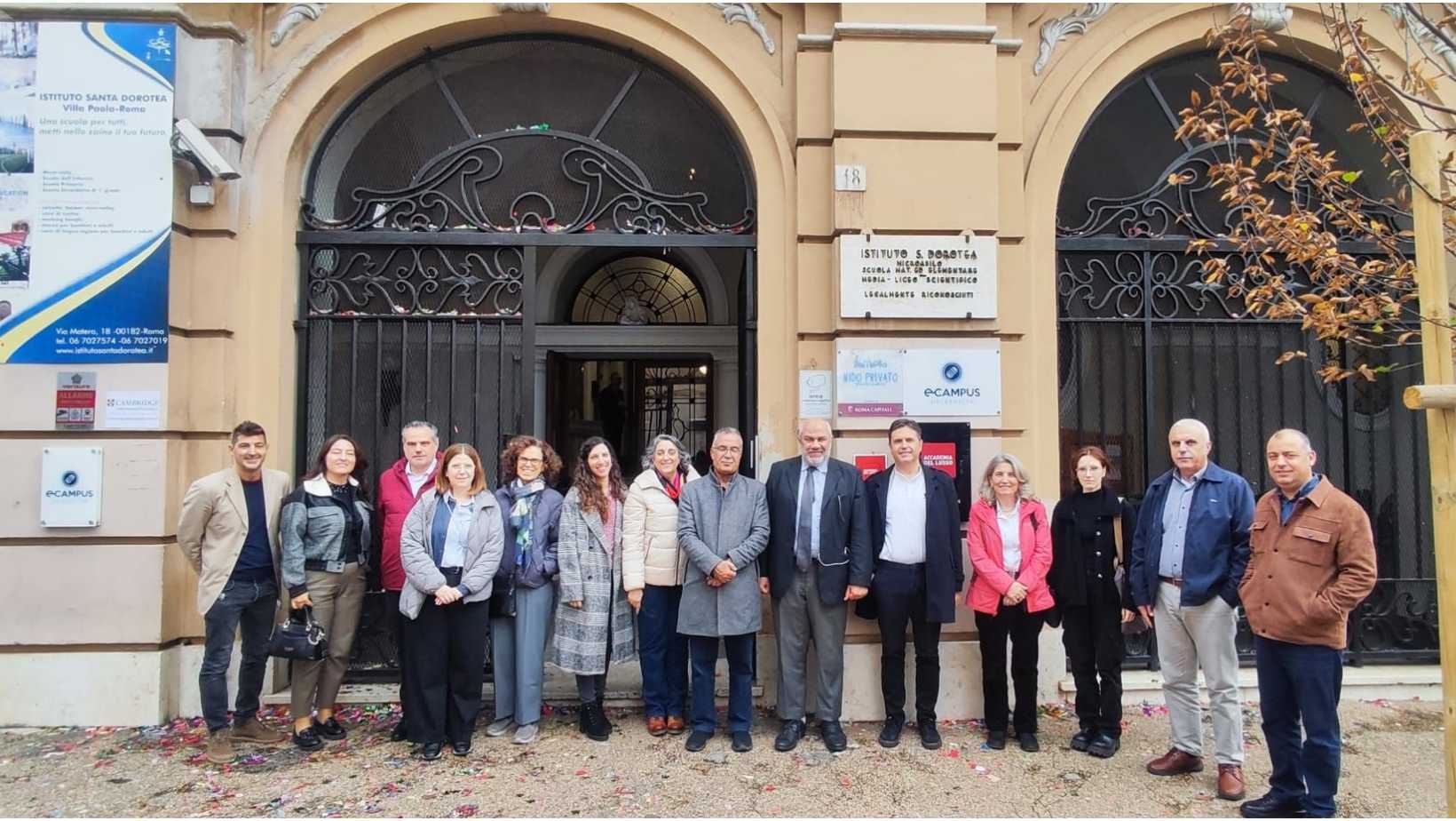 Investigadores del proyecto GREENOLIVE reunidos durante el kick-off meeting en Rome para coordinar el inicio del proyecto europeo de descarbonización industrial.